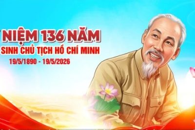 DÂNG HƯƠNG KỶ NIỆM 136 NĂM, NGÀY SINH NHẬT BÁC HỒ
