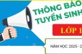 TUYỂN SINH LỚP 1. NĂM HỌC 2025-2026