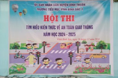 Hội thi tìm hiểu “An toàn giao thông”. Năm học 2024 – 2025